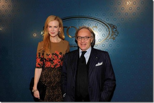 Nicole Kidman e Diego Della Valle